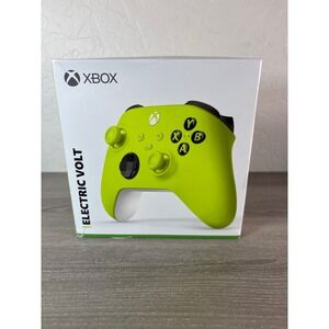 Microsoft Xbox Wireless Controller Electric Volt Neon Yellow Series X S One PC
